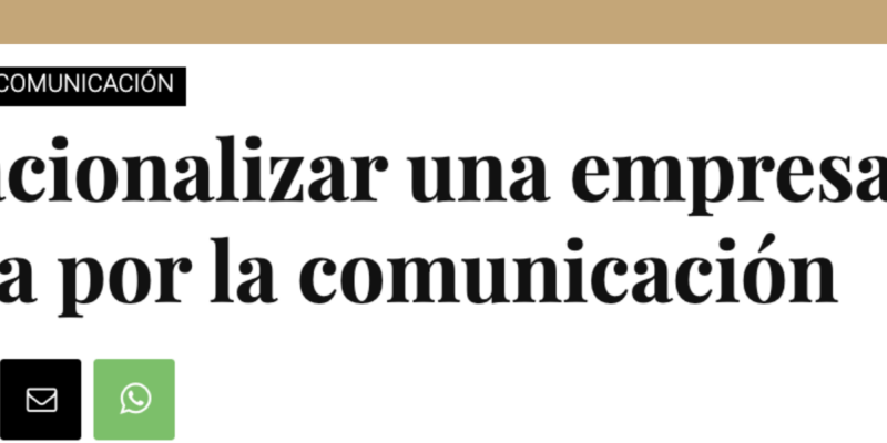 Glowden Agency aparece en el medio Top Comunicación